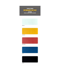 Cores (7) TINTA PARA DEMARCAÇÃO VIÁRIA