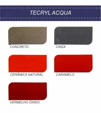 Cores TECRYL ACQUA BRILHANTE